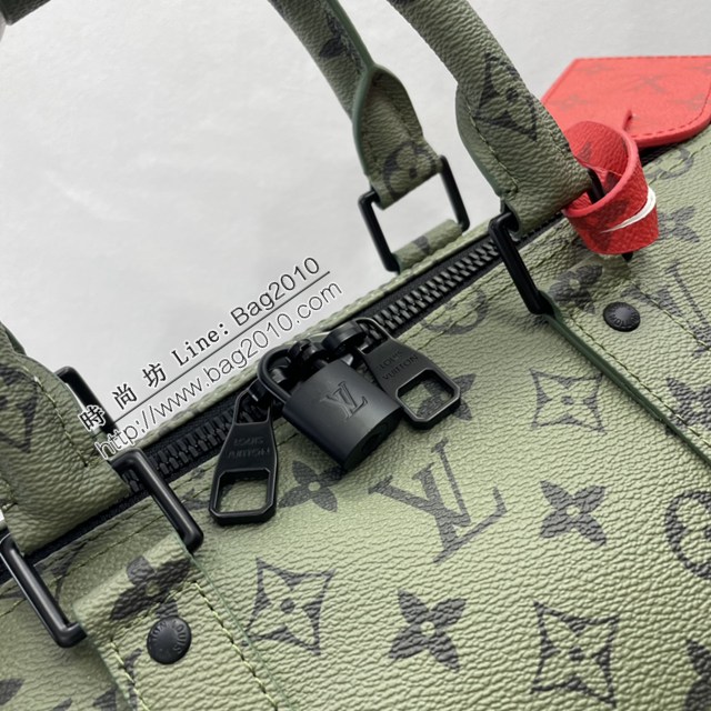 LV路易威登2023专柜新款M23963 Monogram Tones系列Keepall Bandoulière 45旅行袋 ydh5308